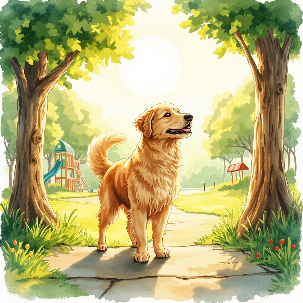 Find Luna at the Park!